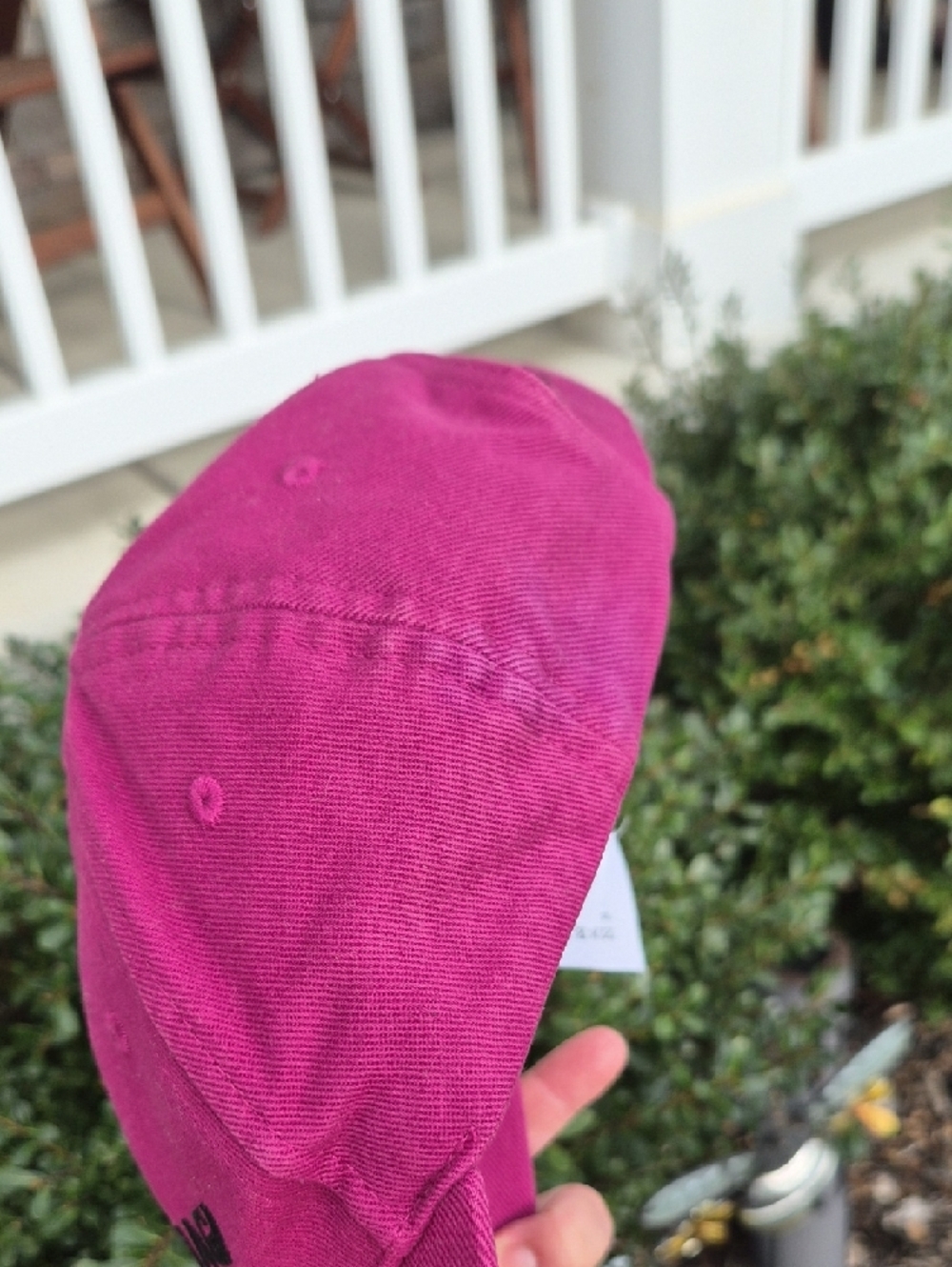 Authentic Balenciaga Fuchsia Logo Baseball Cap - Picture 12 of 16